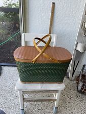 Vintage woven wood for sale  Bradenton