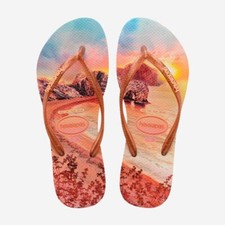 Chinelos Havaianas femininos slim paisagem - Tamanho: 9/10 comprar usado  Enviando para Brazil