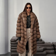 Novo Casaco de Pele de Raposa Real Luxo Feminino Cor Sable Casaco de Lapela Longo Inverno comprar usado Novo Casaco de Pele de Raposa Real Luxo Feminino Cor Sable Casaco de Lapela Longo Inverno comprar usado  Enviando para Brazil