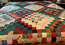 Vintage handmade quilt for sale  Granbury