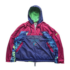 Jaqueta masculina RARA vintage anos 90 Nike AOP Performance Sports Anorak média/grande comprar usado  Enviando para Brazil
