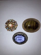 Sphinx brooches 3 for sale  NOTTINGHAM