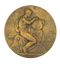 Medaille bronze signee d'occasion  La Baule-Escoublac