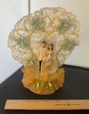 Decoração de bolo de casamento vintage para noiva e noivo, usado comprar usado  Enviando para Brazil