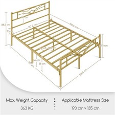 Double metal platform for sale  IPSWICH