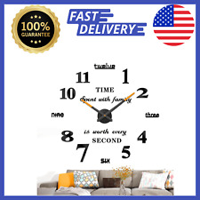 Diy wall clock for sale  Denver