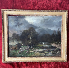 Tableau paysage tempête d'occasion  Neuilly-Plaisance