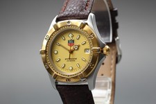 [Exc+5] TAG HEUER Professional WE1220-R relógio masculino de quartzo mostrador dourado do Japão comprar usado  Enviando para Brazil