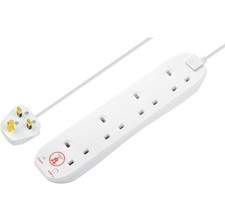 Masterplug four socket for sale  LIVERPOOL