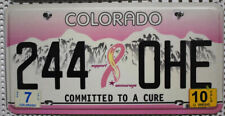 Colorado usa nummernschild gebraucht kaufen  Euskirchen