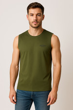 Shirt canotta cotone usato  Italia