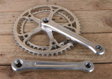 Usado, Campagnolo Super Record Strada 170mm Pedivela 53/42t Corrente Bicicleta Retrô Vintage comprar usado  Enviando para Brazil