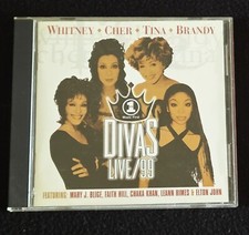 VH1 Divas Live 1999 CD Compact Disc ( Whitney Houston Tina Turner Cher ) comprar usado  Enviando para Brazil