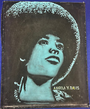 Pôster vintage de festa dos anos 1970 Angela Y Davis pintura luz negra pantera negra comprar usado  Enviando para Brazil