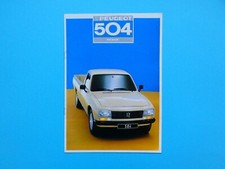 1987 peugeot 504 d'occasion  Expédié en Belgium