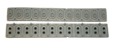 Usado, 12 chaves de contato de borracha para Roland G600 tira de contato original para roland g800 comprar usado  Enviando para Brazil