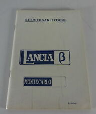 lancia monte carlo d'occasion  Expédié en Belgium