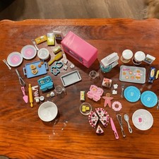 2 conjuntos de cozimento vintage Barbie Fun Fixin’ 1) aninha chocolate e 2) conjunto de bolo comprar usado  Enviando para Brazil