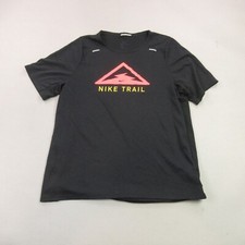 Camisa de corrida Nike feminina manga curta média leve gola redonda trilha, usado comprar usado  Enviando para Brazil