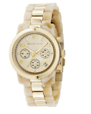 Michael Kors aço tonificado cor champanhe/ouro amarelo Ø38 mm, usado comprar usado  Enviando para Brazil