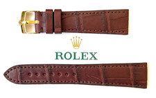 Rolex braun krokodil gebraucht kaufen  Bad Endorf