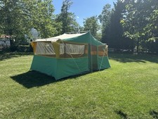 Canvas tent antique for sale  Haymarket