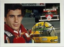 Ayrton senna signiert gebraucht kaufen  Tangstedt