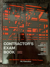 Contractor exam book for sale  Cabins