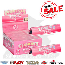 Cartine Elements Rosa Lunghe Pink King Size Slim Zuccherine Dolci Da 25 Libretti comprar usado  Enviando para Brazil