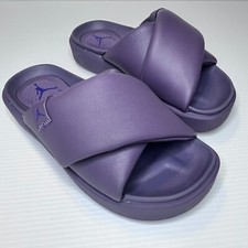 Sandália Slide Feminina Nike Jordan Sophia Tamanho 6 Couro Roxo Canyon comprar usado  Enviando para Brazil
