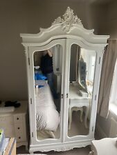 french mirrored wardrobe for sale  KEIGHLEY