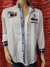 Usado, Camisa masculina bordada Valecuatro ROMAN casual polo Team EUROPEAN TOUR M #R2 comprar usado  Enviando para Brazil
