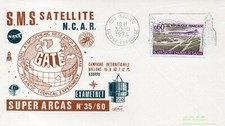 KOUROU Super Arcas 35/60 Exametnet SMS NCAR + ballons CNES NASA 1974 Space cover, usado comprar usado  Enviando para Brazil