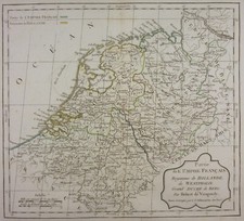 Carte ancienne hollande d'occasion  Clamecy