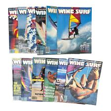 Lote De Colección Completo 1987 Wind Surf 12 Revista Windsurf Velero Surf segunda mano  Embacar hacia Argentina