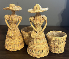 Vtg lot wicker for sale  Quincy