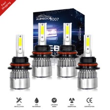 Kit de lâmpadas de faróis de LED combo 9007 conversão 144w para Nissan Frontier 2001-2018 comprar usado  Enviando para Brazil