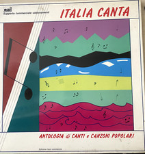 Italia canta antologia usato  Rancio Valcuvia