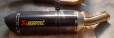 Terminale scarico akrapovic usato  Robecco Pavese