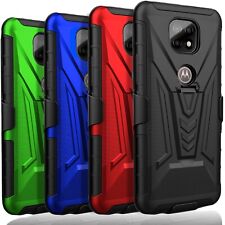 Capa telefone resistente + vidro temperado para Motorola Moto G Power (2021) comprar usado  Enviando para Brazil