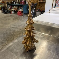 Vtg gold christmas for sale  Saint Marys