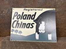 Vintage sign poland for sale  USA