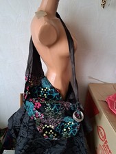 Damen schultertasche blumen gebraucht kaufen  Kirchhain