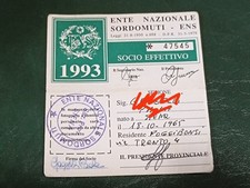 Tessera ens ente usato  Arezzo
