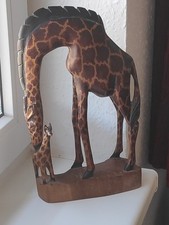 Afrikanische holzfigur handges gebraucht kaufen  Wismar-Umland