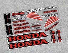 Honda motorsports stickers for sale  LONDON