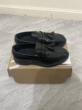 Black tassel loafers for sale  GREENHITHE