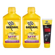 Używany, BARDAHL 2 LT Olio Trasmissioni Cambio Manuale MTF 75W80 GL-4 + Additivo T&D na sprzedaż  Wysyłka do Poland