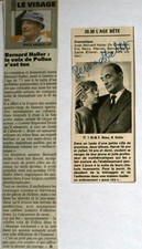 Coupure presse dédicacée d'occasion  Dunkerque-