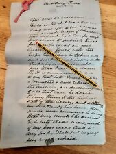 Rare pages handwritten for sale  SOUTH BRENT